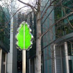 Tree shaped lamp post, South Bank, London