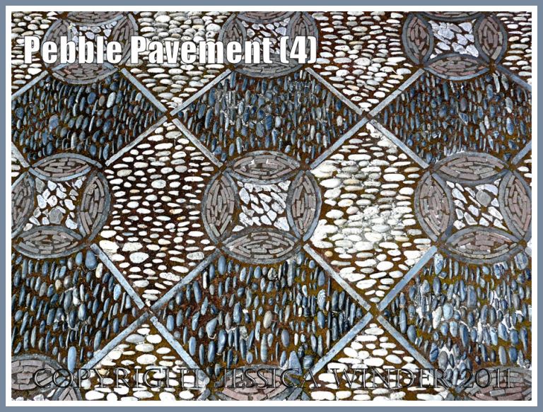 Pebble mosaic pavement at the wonderful Lan Su Chinese Garden in Portland, Oregon, U.S.A. (4)