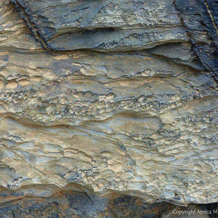 Cornish rock texture and pattern