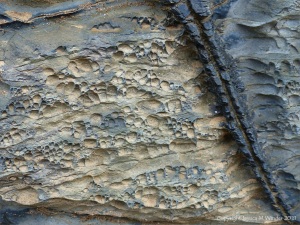 Cornish rock texture and pattern