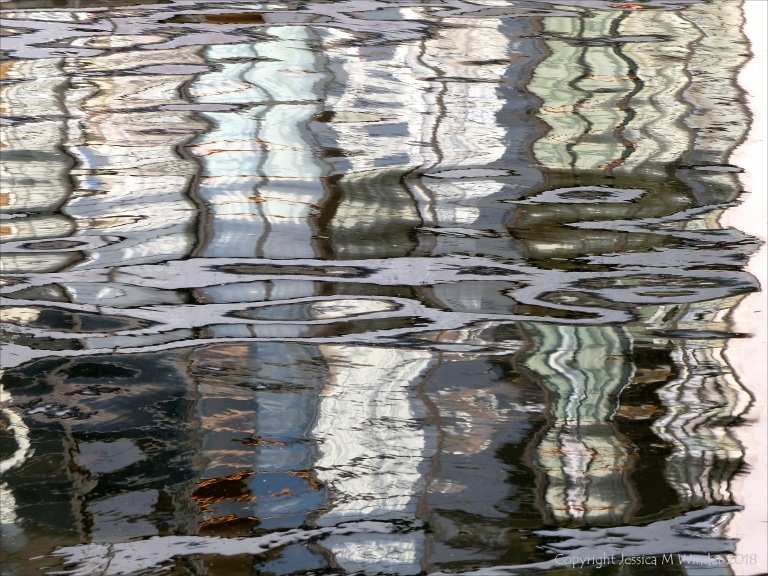 Abstract reflections on water