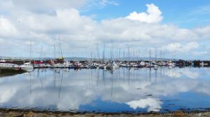 View from a walk around Kirkwall Harbour in Orkney