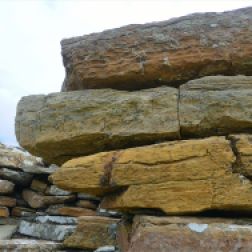Ancient stones in early building constructions