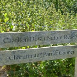 Local nature reserve sign