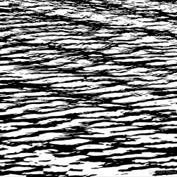 Natural water ripple patterns in black and white