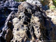 Rock texture and pattern at Moulin Huet Bay