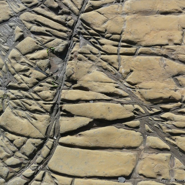 Natural abstract patterns in rocks